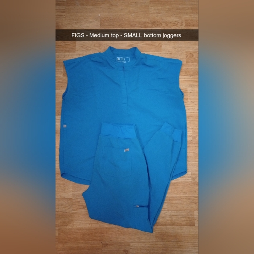 Figs Vibrant Blue Medical Scrubs